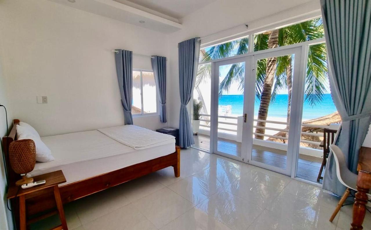 Lucky Spot Beach Bungalow Song Cau Ngoại thất bức ảnh