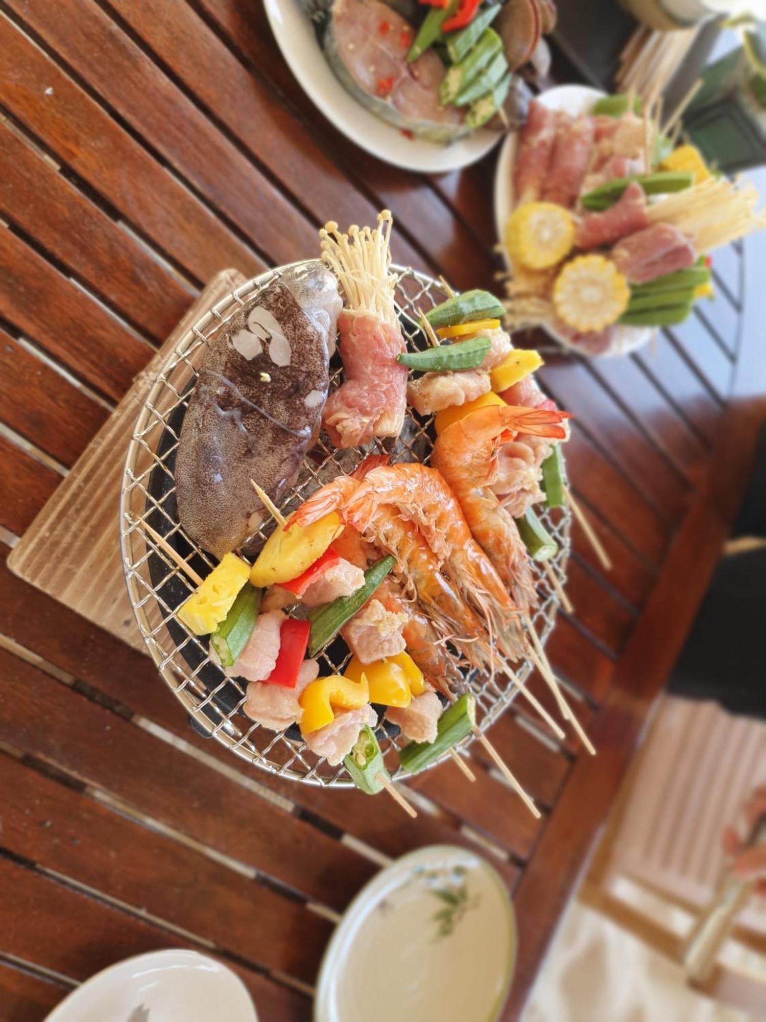 Lucky Spot Beach Bungalow Song Cau Ngoại thất bức ảnh