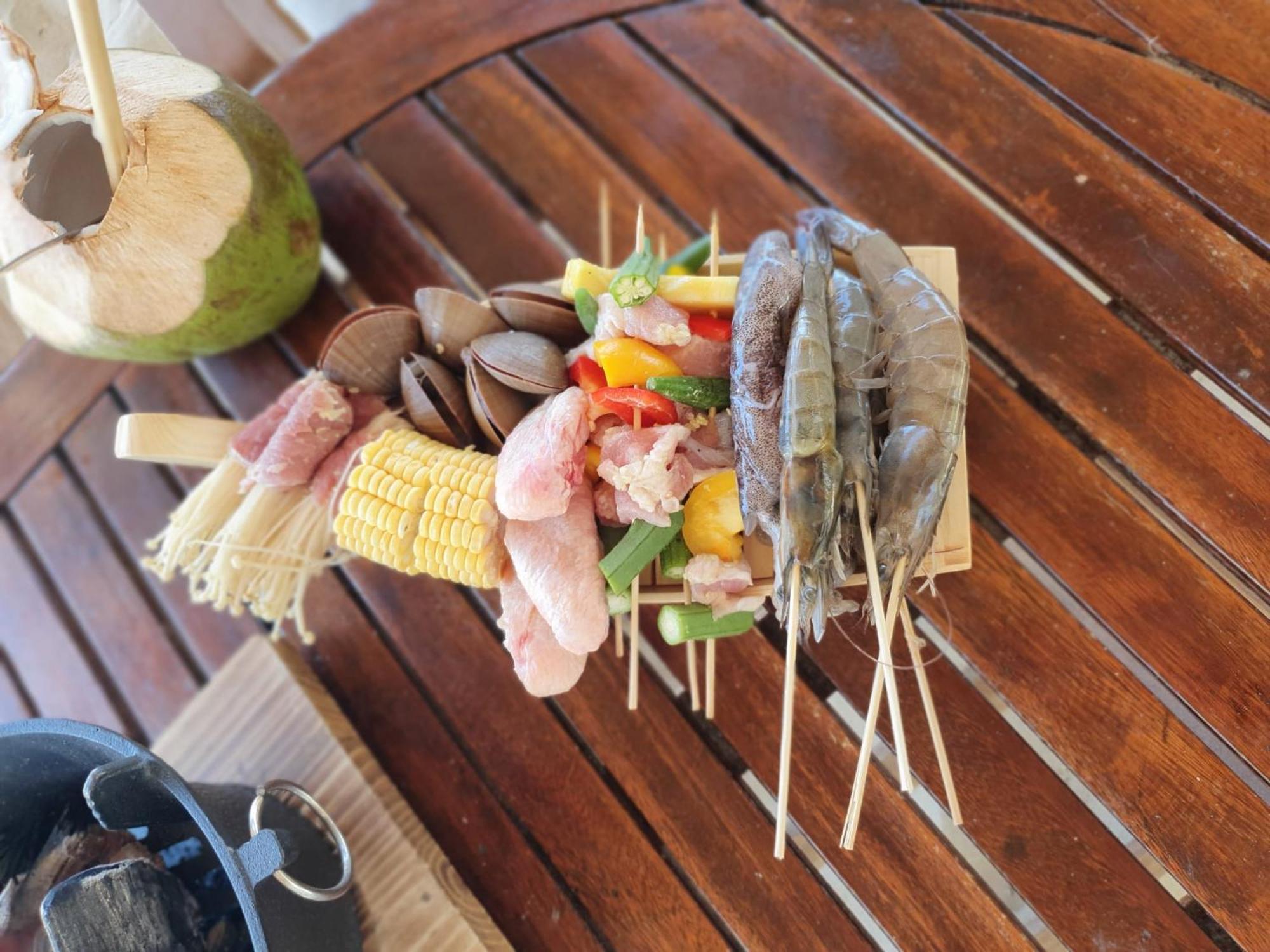 Lucky Spot Beach Bungalow Song Cau Ngoại thất bức ảnh
