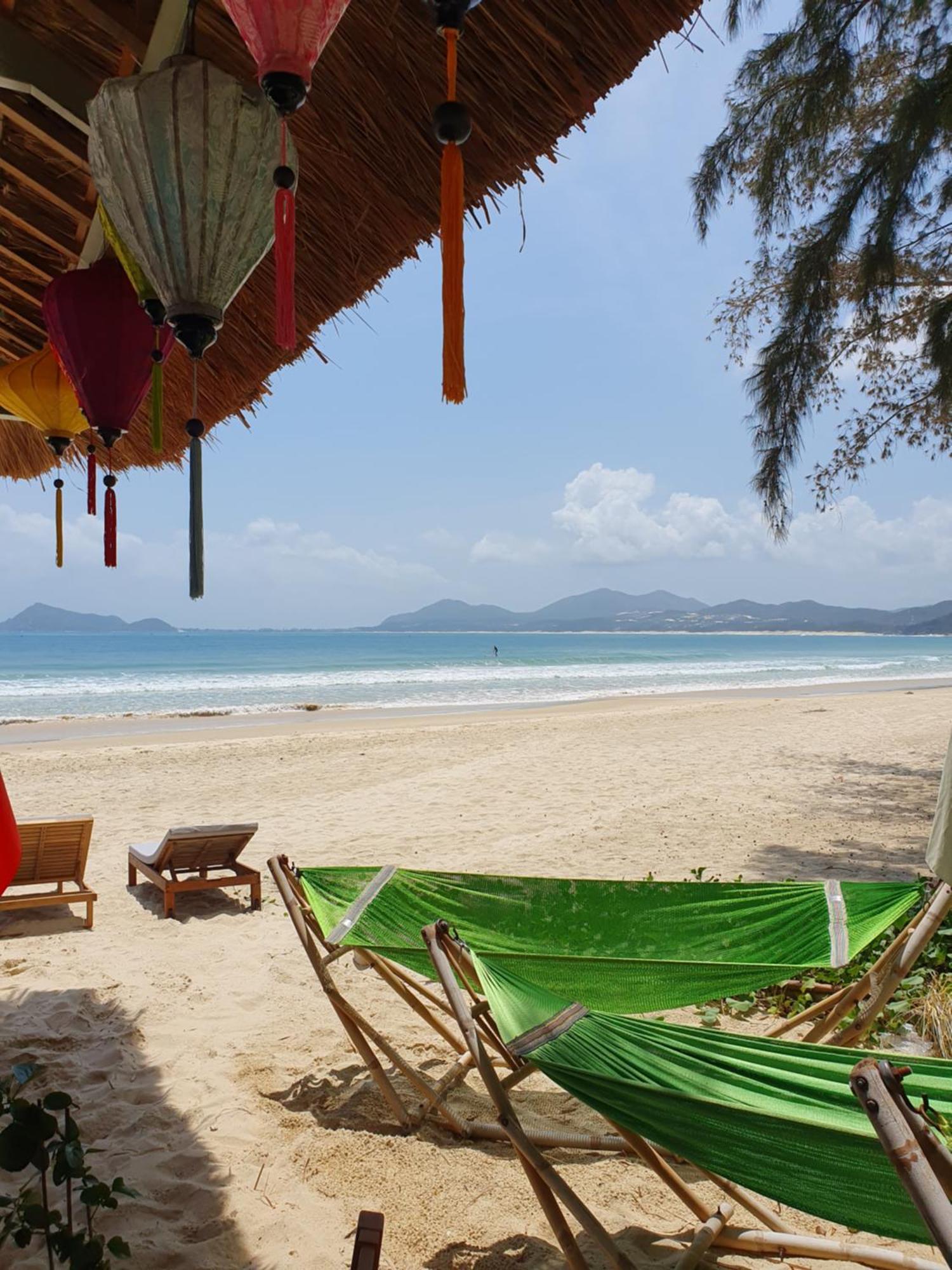 Lucky Spot Beach Bungalow Song Cau Ngoại thất bức ảnh