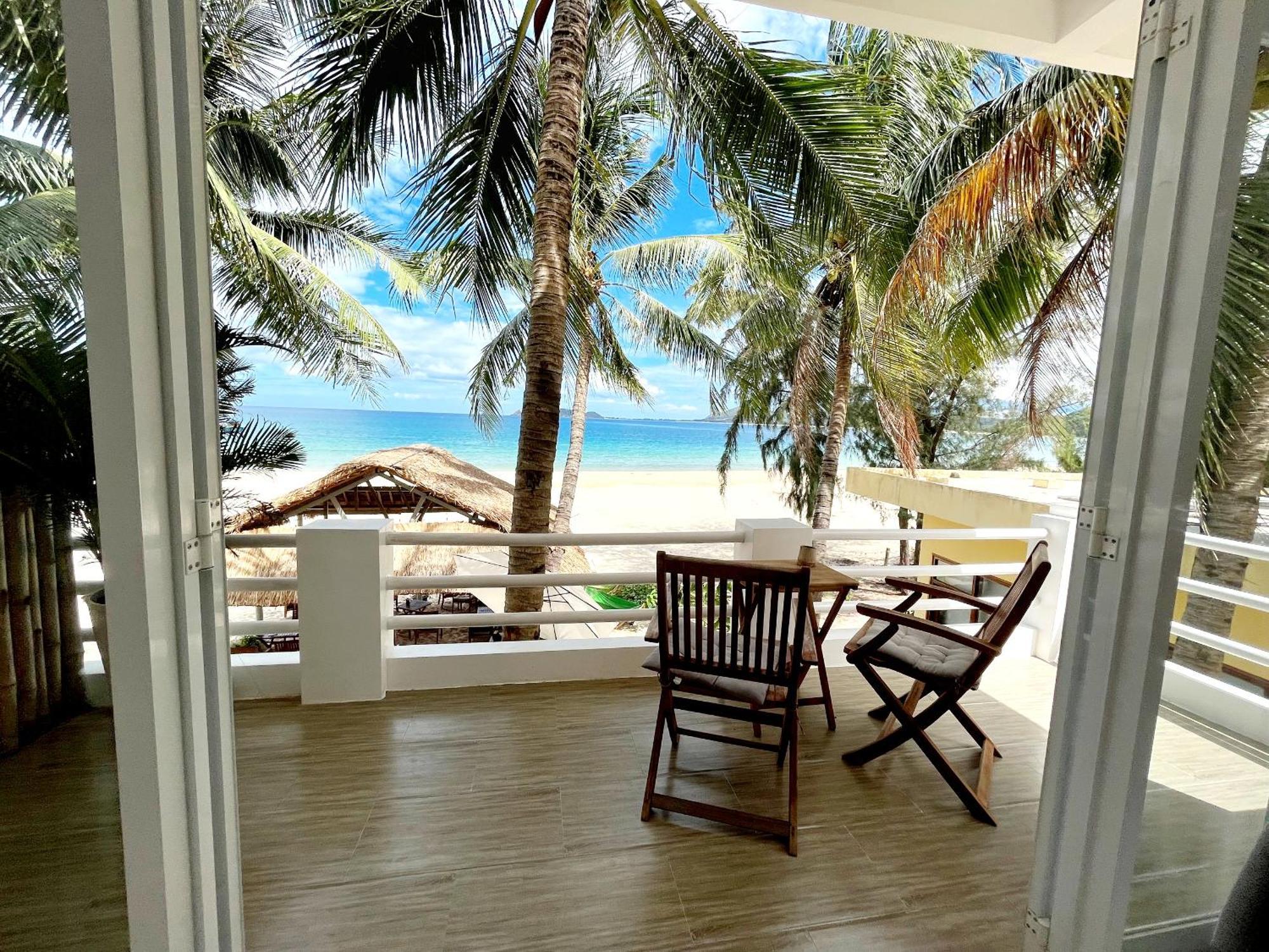 Lucky Spot Beach Bungalow Song Cau Ngoại thất bức ảnh